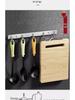 304 Stainless Steel Wall-Mounted Hook Rack for Kitchen & Bathroom