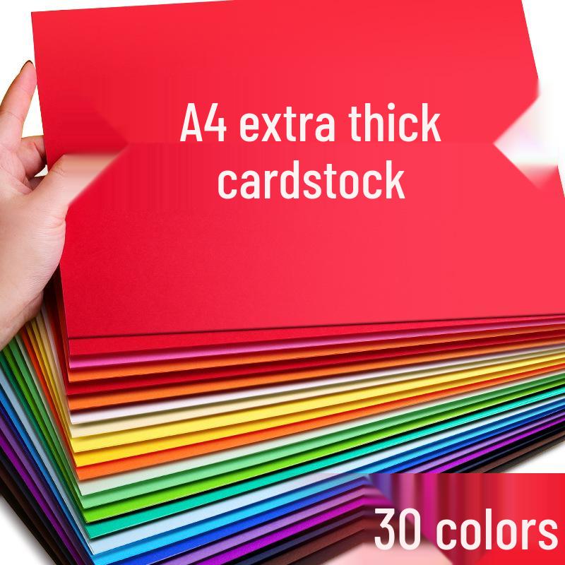 Geassorteerd A4 gekleurd karton voor knutselen: Constructie, Origami en Schoolprojecten