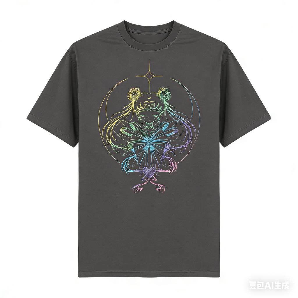 2026 Fashion Cotton Sailor Moon Lost Americana Tsukino Usagi Y2K TShirt Unisex Streetwear Parentchild Cotton Breathable Soft Tee