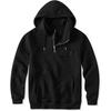 Men's Solid Color Plaid Hooded Sweatshirt Men's Casual Pocket Half Zipper Hooded Sweatshirt