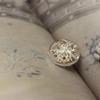 5pcs Creative Magma Pattern Buttons Luxurious Transparent Resin Shank Buttons Apparel Accessories