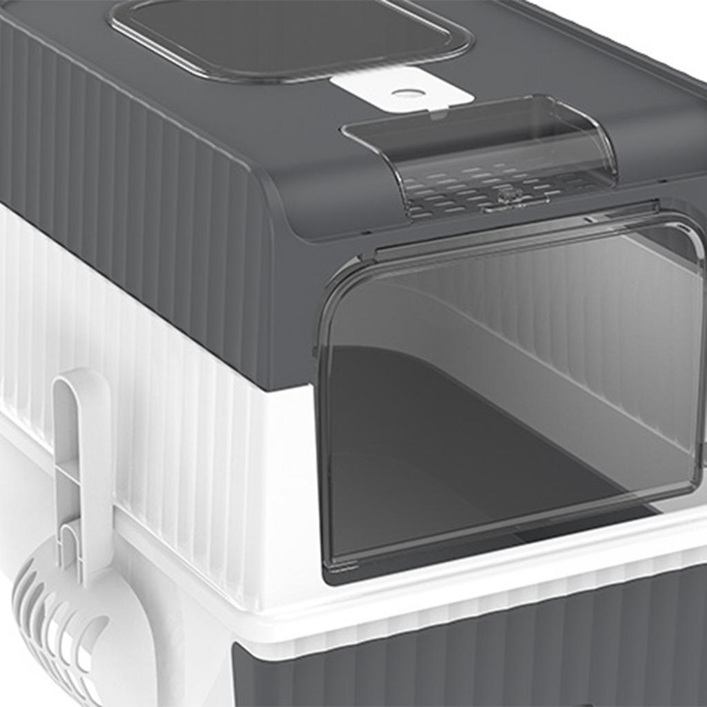 Katzentoilette Vollständig Geschlossen Schubladentyp Auslaufsicher Großer Raum Katzentoilette mit Geruchsbeseitigung