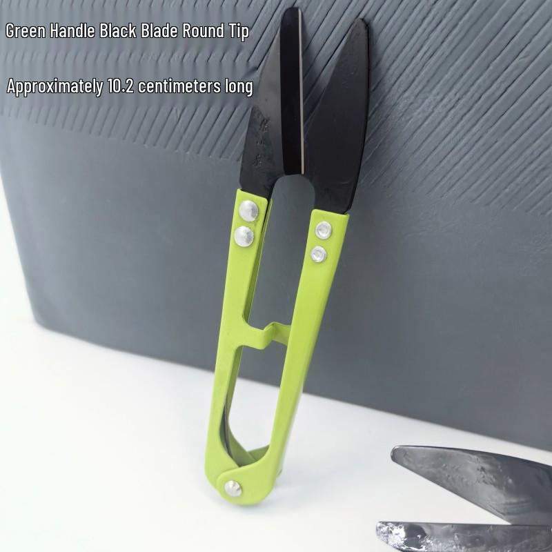 Puncture-Proof Safety Yarn Scissors with Round Head and Blunt Tip