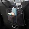 1pc Extra Large Canvas Car Storage Bag - Essential Auto Accessory for Most Vehicle Models, Durable Organizer for Phone, and More