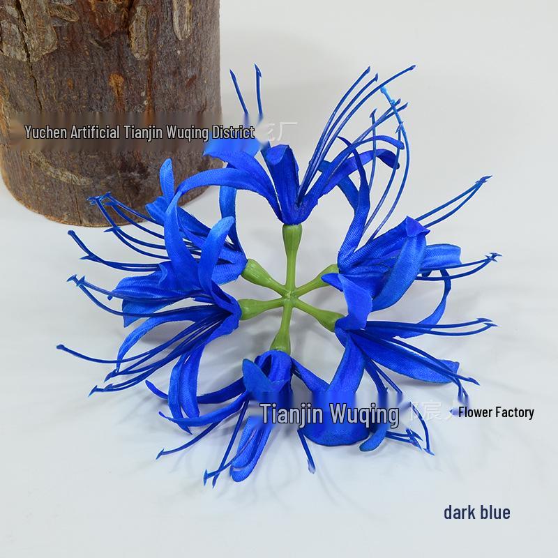 Lycoris Radiata Artificial Flower Head, Hanfu Photography Props & Floral Decor