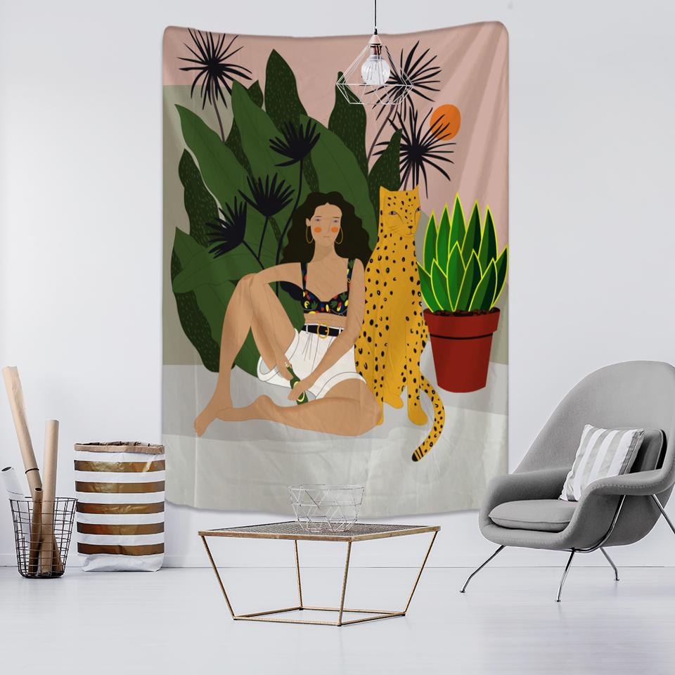 Tapiserie de perete pentru fete de surf, pânză agățată, sufragerie, dormitor, decor de perete, fundal, țesătură, tapiserie pentru decorarea casei