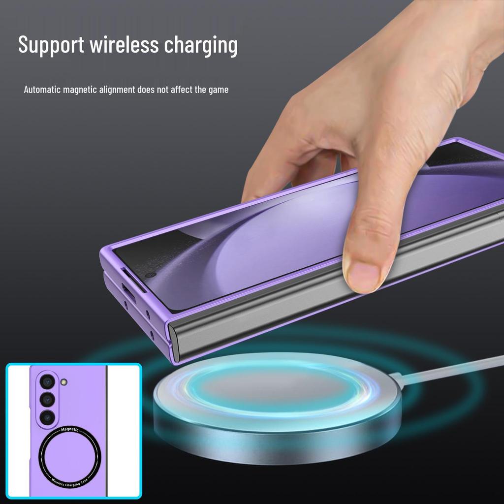 Samsung Z-Fold7/6 Magnetic Frosted Anti-Drop Phone Case