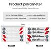 Car Door Handle Decoration Stickers Wiper Decal Auto Accessories for Alfa Romeo Giulia Stelvio 159 147 156 Giulietta Duetto GT