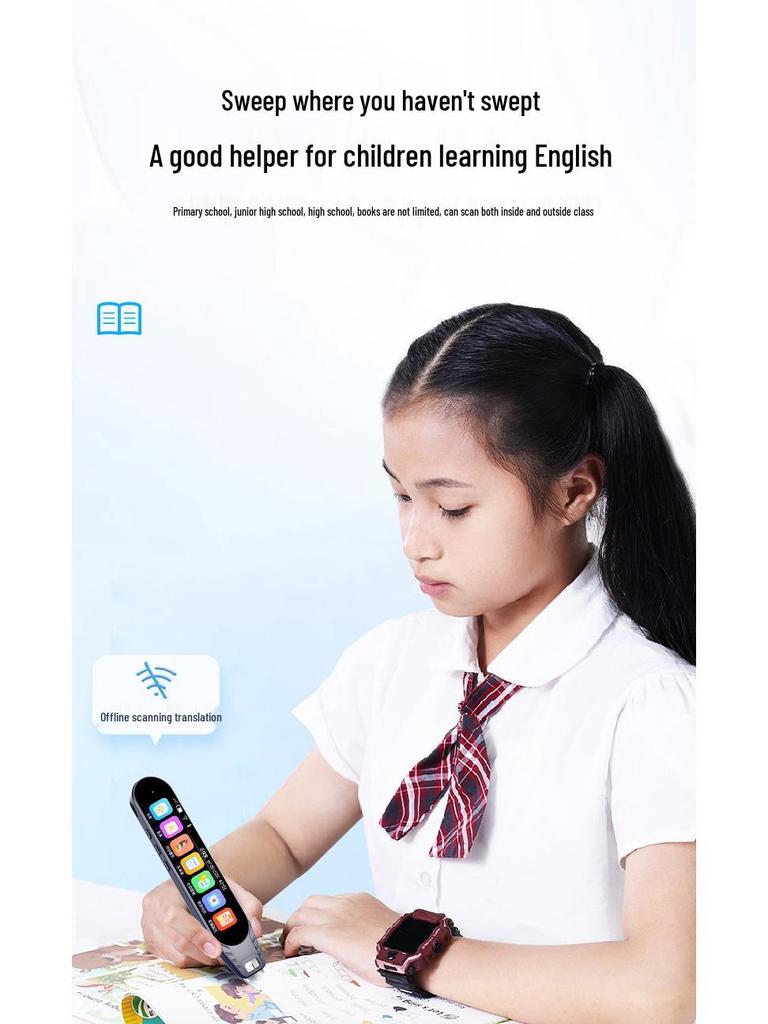 5G Multi-Subject Learning Pen: Universal Scan, Translation & Reading Tool for Kids