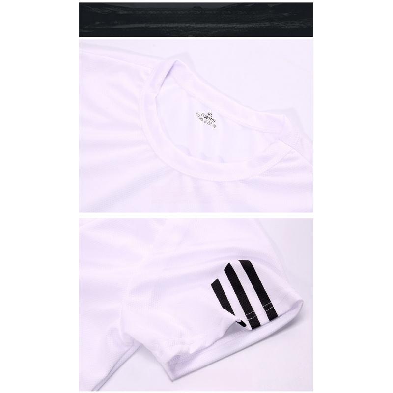 Summer Men Casual Suit Student Plus Size Loose Running Fitness Breathable Quick-Dry Sports Suit