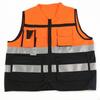 Color-block Reflective Safety Vest for Construction, Cycling, and Sanitation Workers