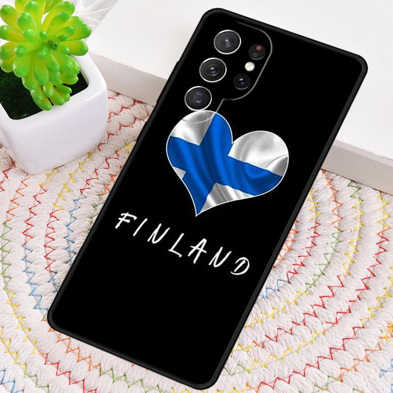 Finland Flag soft Phone Case for Samsung Galaxy note 10 pro S26 Ultra S23 S24 FE S25 S21 S22 PLUS shockproof Cove
