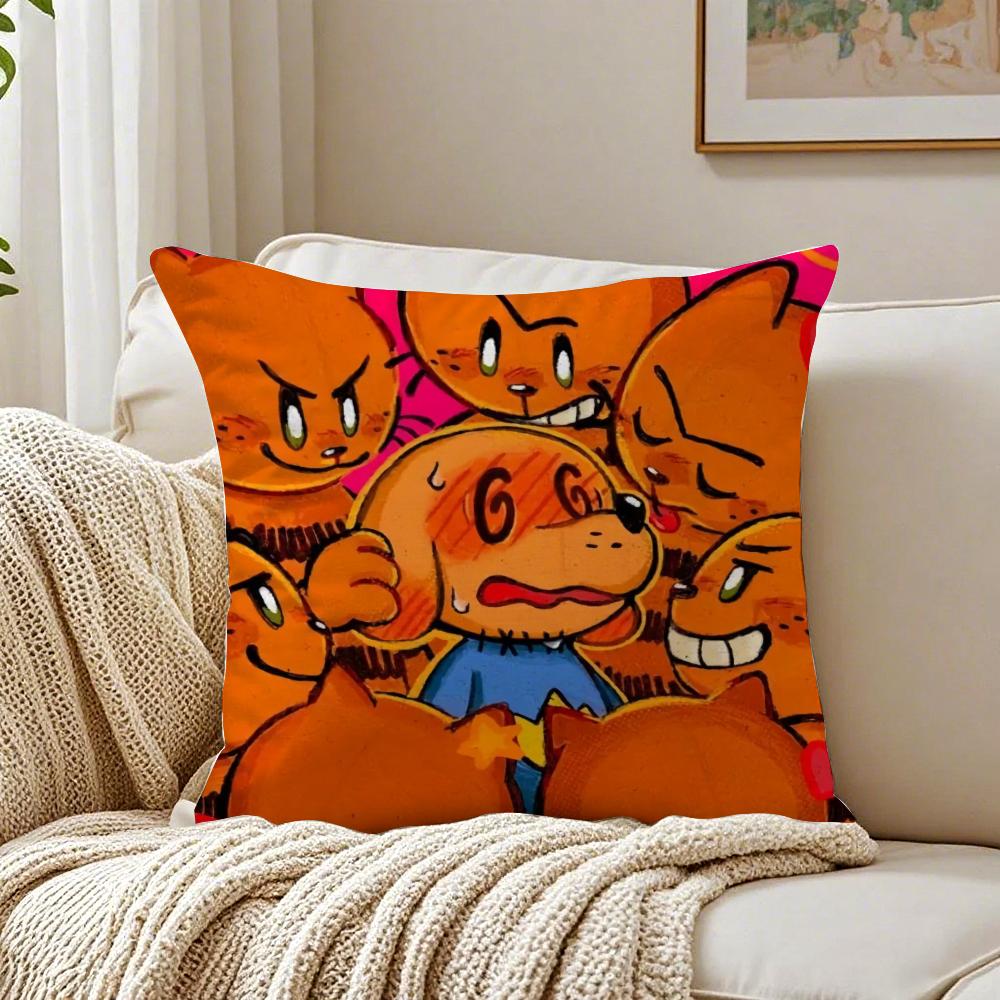Funny Heroic American Comic DDogman Cushion Cover Pillowcase Antidustmite living Room Sofa Decor Cushion Room