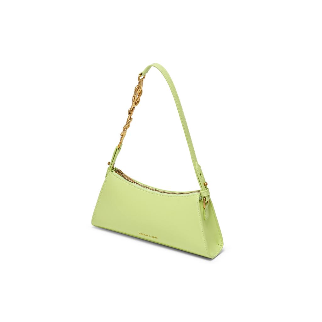New CHARLES&KEITH Polyurethane Shoulder Bag Small Size Women's CK2-20160106-NEW