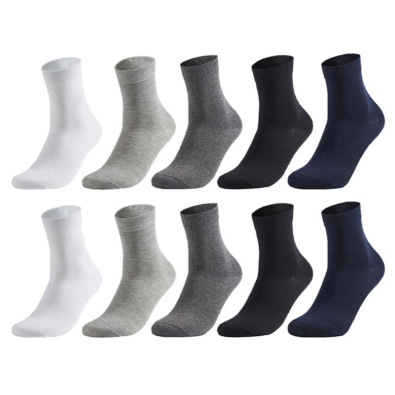 10 Pairs Men's  Socks Business Men Socks Soft Breathable Summer Winter for Male Socks