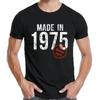 Funny T-shirts Made In 1975 with All Original Parts Casual Cotton Clothing C