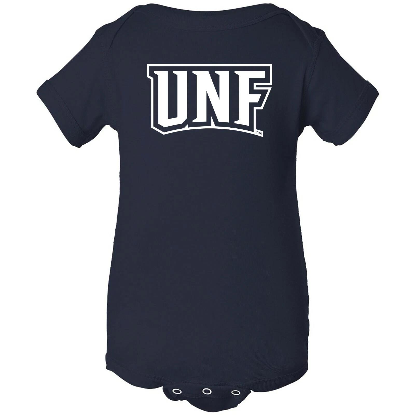 North Florida Ospreys Basic Block - NCAA University Unisex Creeper - Navy 4XL