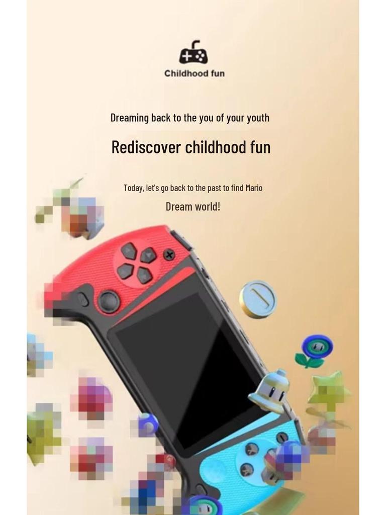 Sup Handheld Console: Two-Player Classic TV Game with 8090 Nostalgic Rechargeable Games