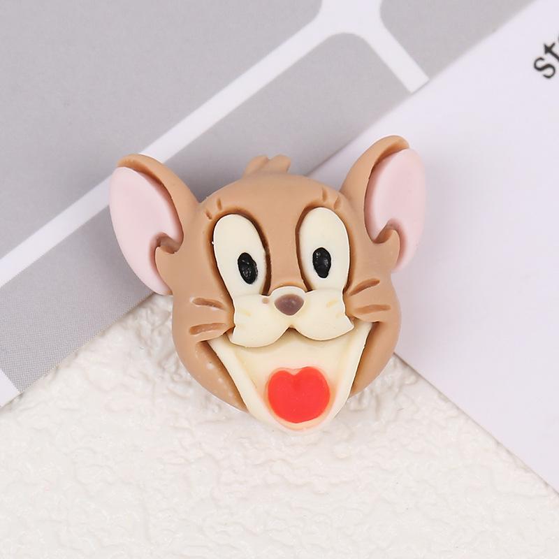 Popular Cartoon Elephant Cola Resin Stickers for DIY Phone Cases