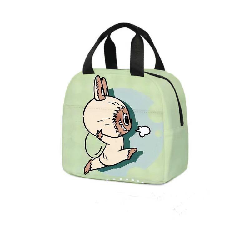 Lunch bag Cartoon tote bag Student bento bag Aluminum foil thermal insulation meal bag Lunch box bag