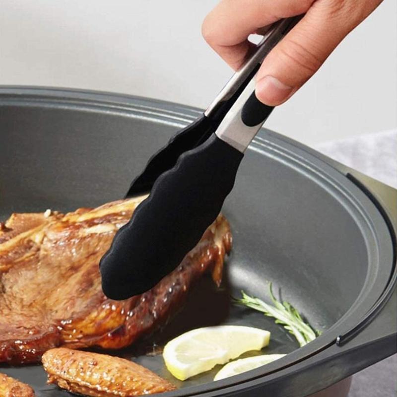 Replacement Baking Tray Air Fryer Silicone Liners Square Food Safe Non Stick Air Fryer Oven Basket Reusable Baking Tray