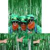 St Patrick's Day Irish Themed Green Streamer Curtain Background Wall Decoration