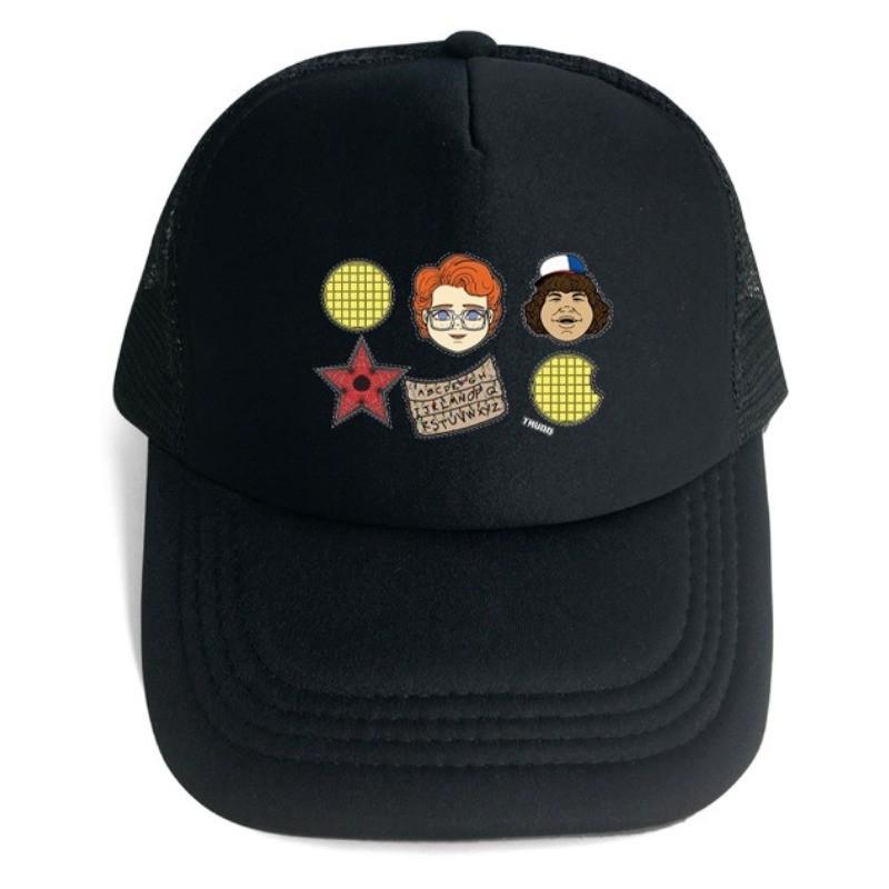 Stranger Hellfire Printed Casual Hats Peaked Baseball Caps