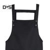 Widen Shoulder Straps Kitchen Apron with Pocket Polyester Cotton Gardening Chef Cooking Apron
