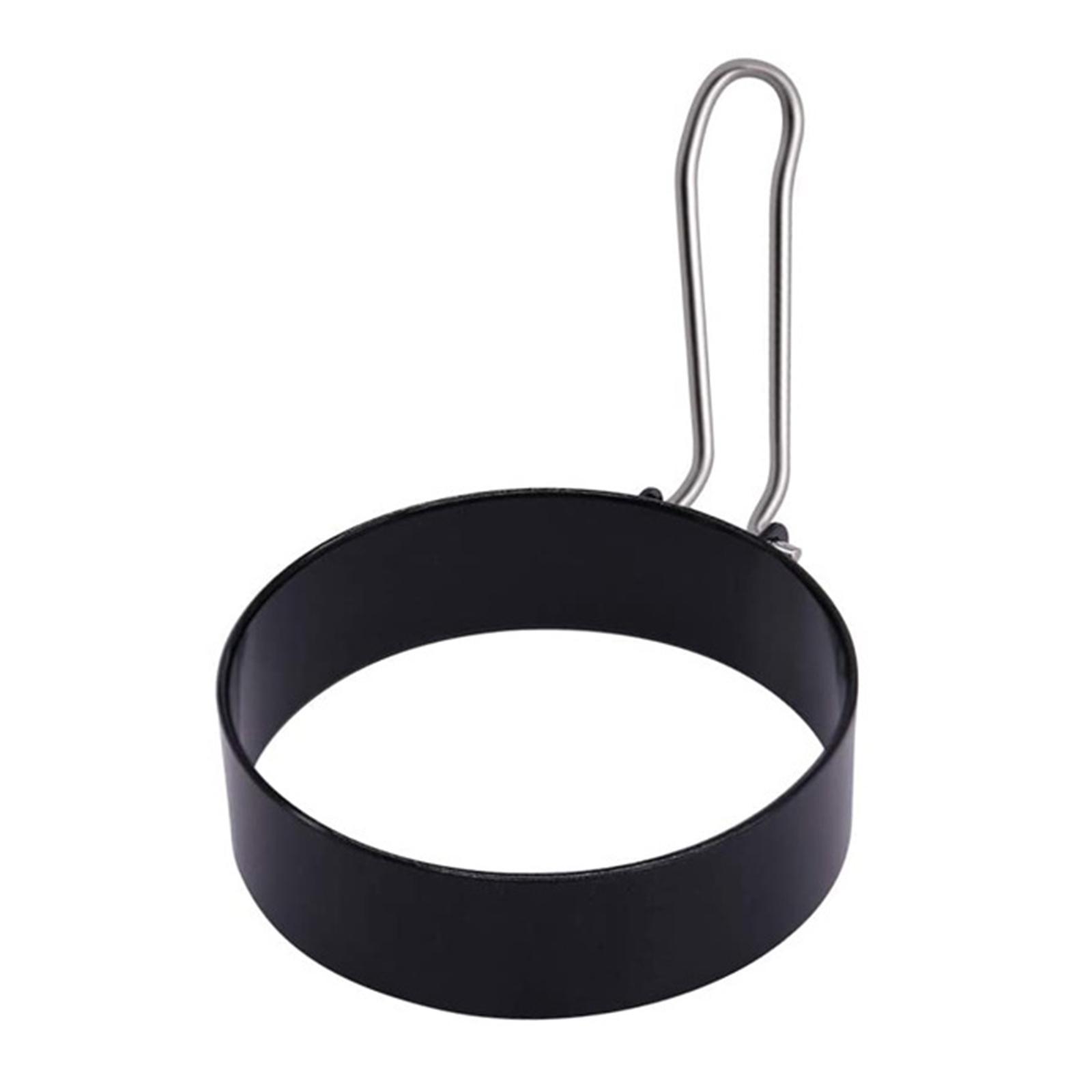 

Кольцо для яиц, круглые кольца для яйцеварки для приготовления пищи, антипригарная металлическая форма для формования круга из нержавеющей стали
