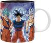 Mug - dragon ball - goku transformation - 320ml - porcelaine - compatible lave-vaisselle