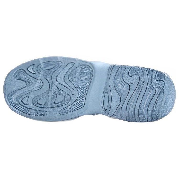 Li Ning CF Yu 2.0 Mars Thick Sole Height Increasing Cushioning Versatile Bread Shoes Low Top Casual Shoes Unisex sneakers White Blue AGCS309-3