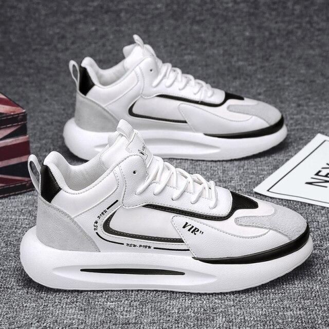 Men Casual Shoese Sale Non -Slip Lace -Up Shoes Men 'S Fashion Sneaker Men 'S Comfortable Flats Shoes Men 'S Vulcanize Shoes