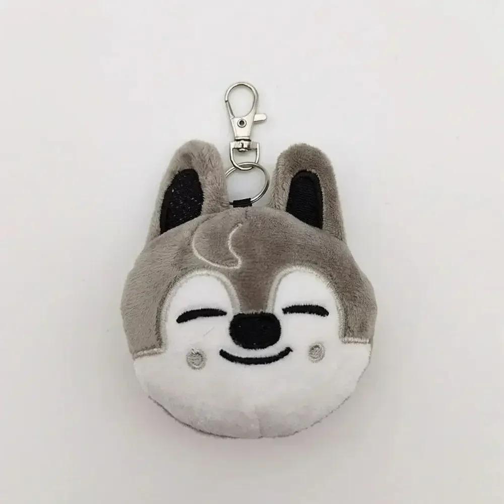 New KPOP Skzoo Plush Keychain Korean Ide Pendant Toy Keychain Fan Collection Giftsol Felix HyunJin Jisung Plush Cartoon
