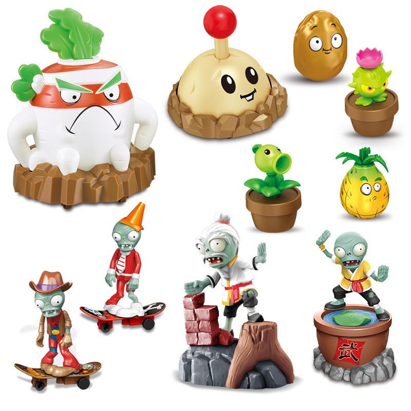 Vs Zombies Plants Crazy Dave Motor Home Model Set For Kids Interaction Family