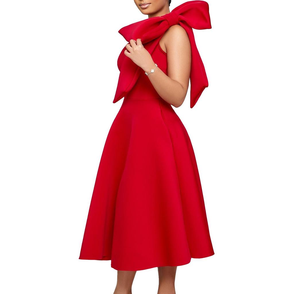 C8607 Women's Solid Color Sexy Evening & Banquet Dress - European/American/African Fashion