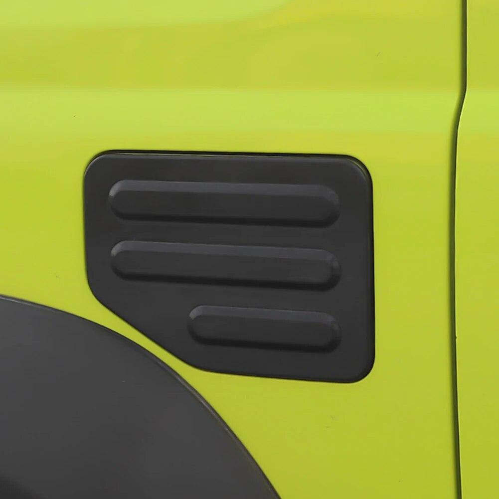 Car Fuel Filler Tank Cover Oil Fuel Tank Cap Cover Decoration Stickers For Suzuki Jimny JB64 JB74 2018