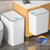 2024 Wall-Mounted Trash Can with Lid for Narrow Spaces - Perfect for Bathroom, Kitchen, or Living Room