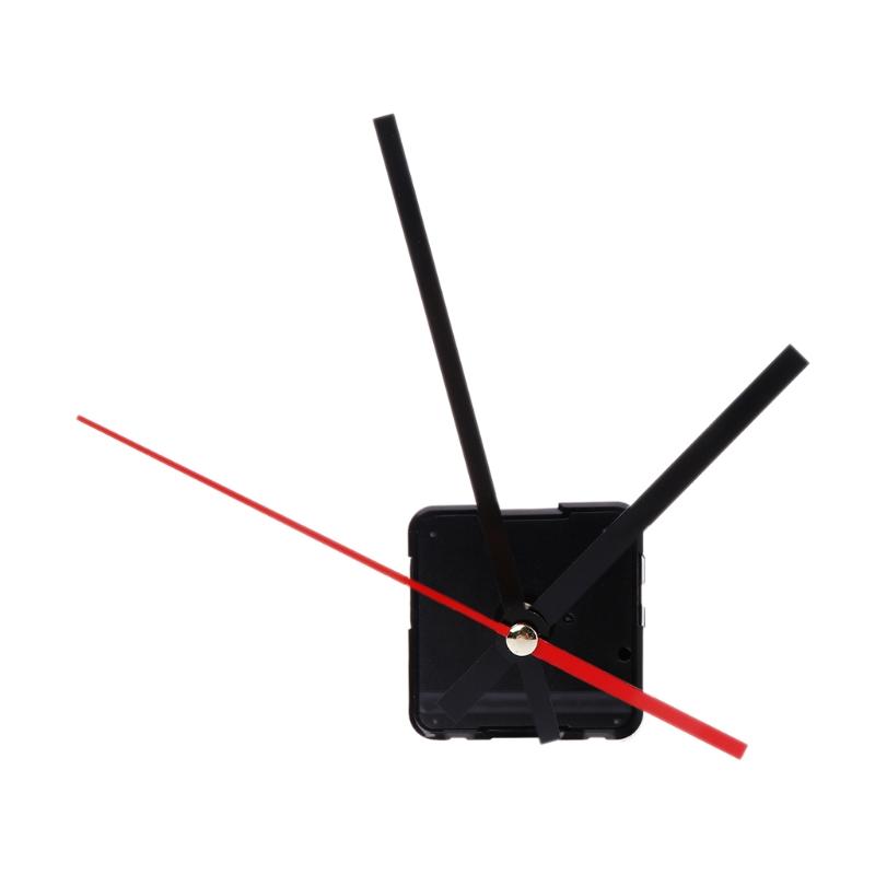 DIY Clock Movement Mechanism Non Ticking DIY Wall Clock Mechanisms with Hands Set for Repair Parts Replacement