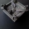Gothic Angel Wings Necklace With Alloy Cross Chain For Party Wear