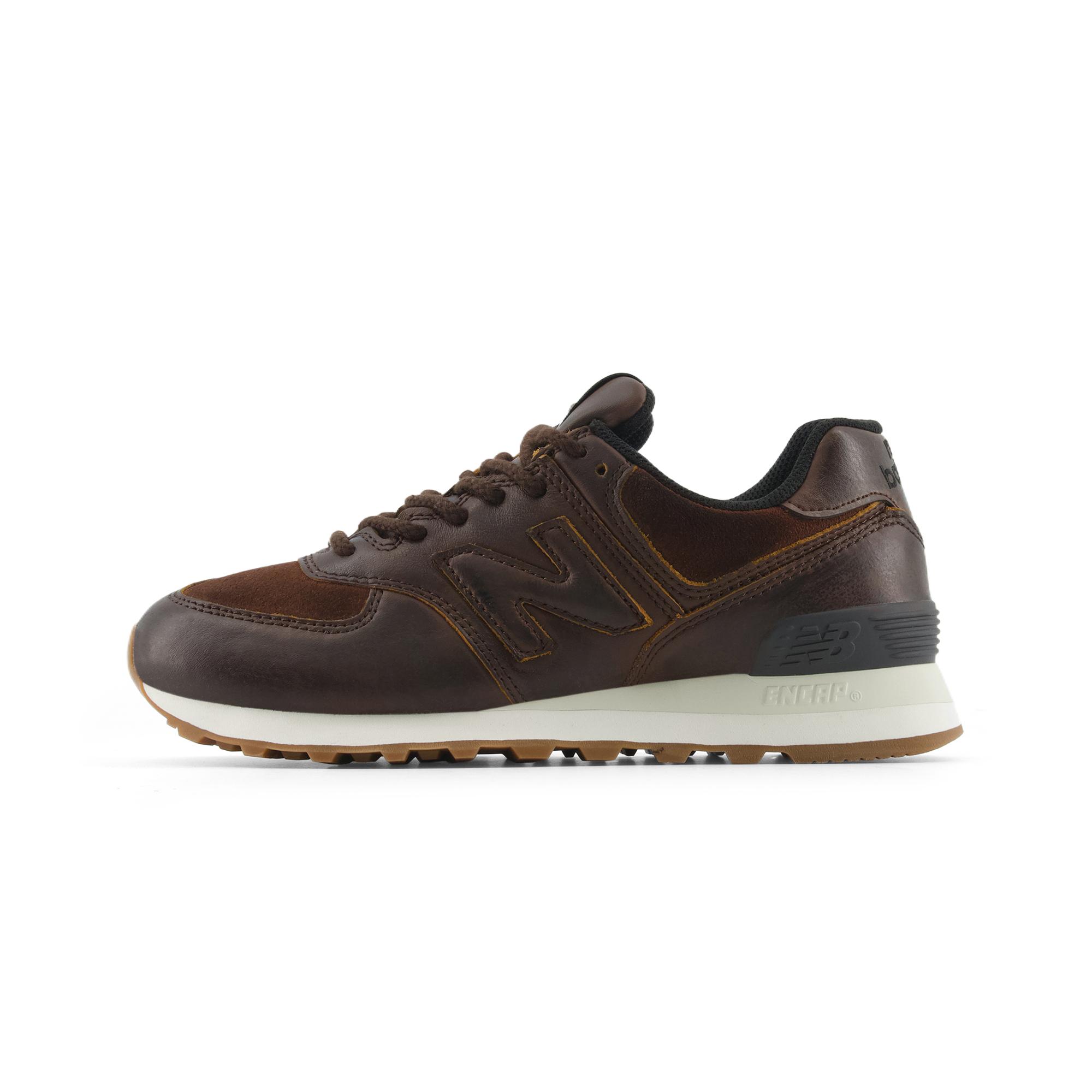 New Balance NB 574 Повседневная обувь Женская Низкие Темный Кофе 36