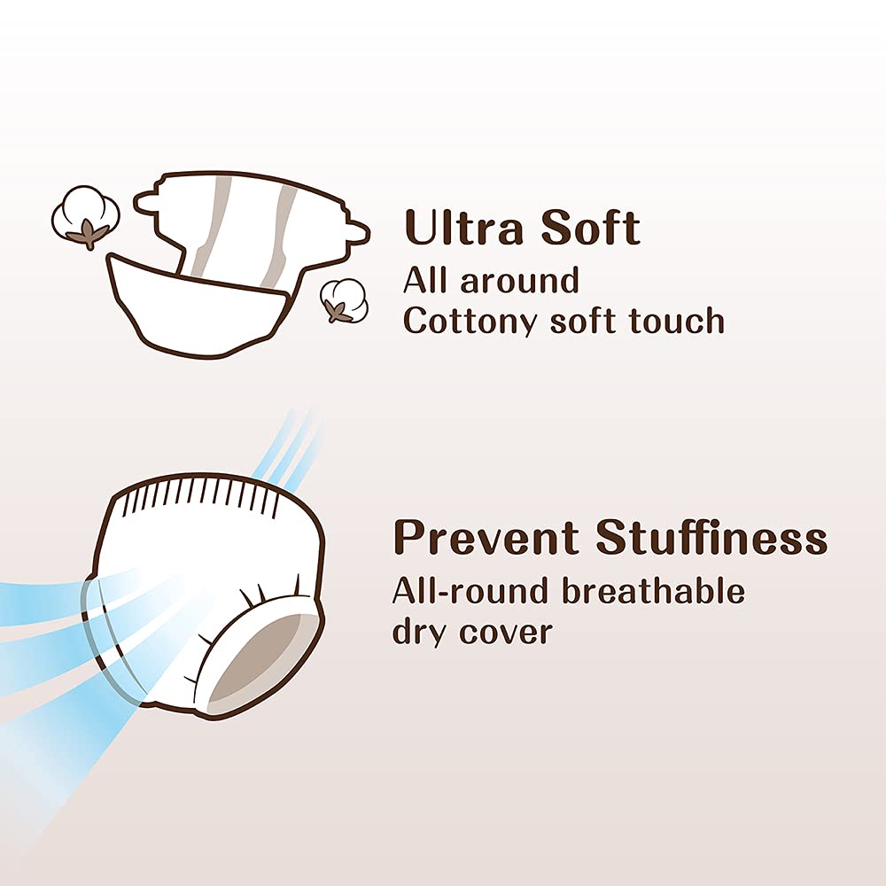 Moony Tape Newborn to 90 Sheets (Birth 5000g)