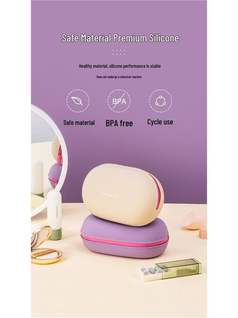 Waterproof Silicone Travel Toiletry and Makeup Bag for Men