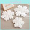 Cartoon Snowflake White Plush Girl Office Nap Pillow Cushion Decoration Doll