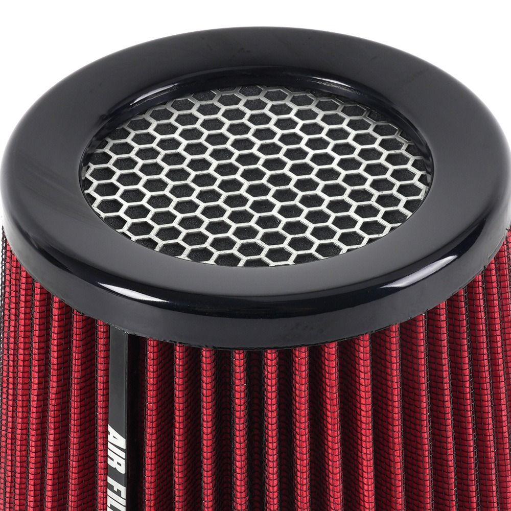 Washable Cold Air Intake Filter Sport Power Mesh Cone Air Filter Dry Air Filter Car Engine