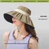 Beneunder Women's Wide-Brim Anti-UV Bucket Hat