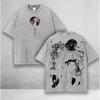 Jujutsu Kaisen Kugisaki Nobara Graphic Tshirt Men Women Clothing Short Sleeve Cotton T-shirts Retro Washed Tee Harajuku T Shirt