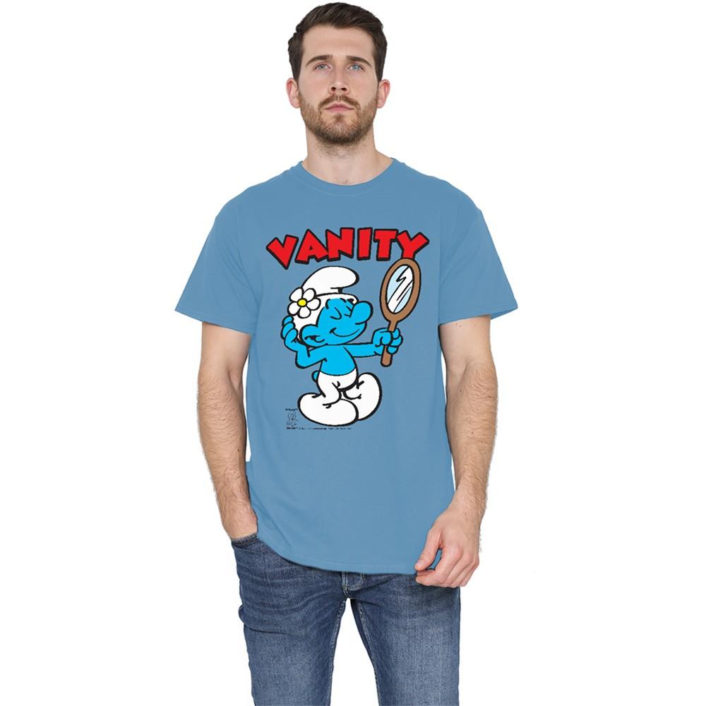 Smurfs Vanity T-Shirt S-3XL Carolina Blue S