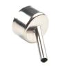 Welding Tools Welding Nozzle Easy To Install Welding Nozzle 3pcs 45 Degree Hot Air Rework Station Silver Stainless Steel