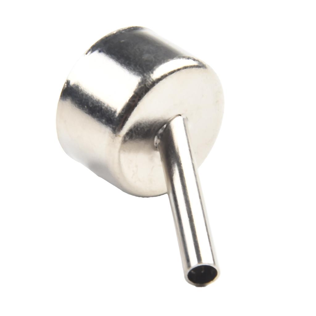 Welding Tools Welding Nozzle Easy To Install Welding Nozzle 3pcs 45 Degree Hot Air Rework Station Silver Stainless Steel
