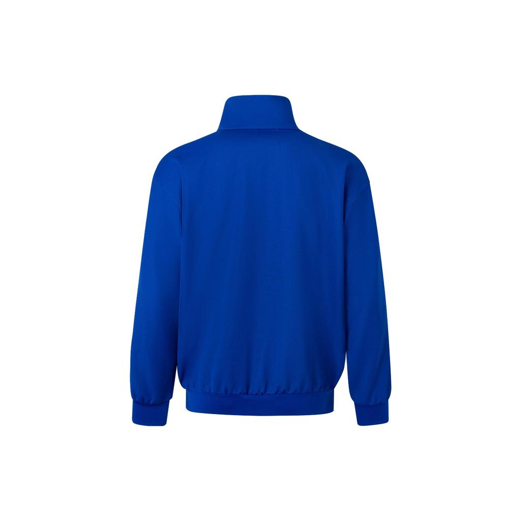 Adidas Originals Trefoil Three-Stripe Colorblock Jacket Unisex Top Collegiate-Blue IT4482